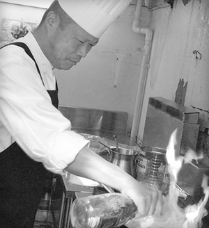 総料理長兼中国料理長 廣木隆之
